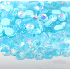 2058 Стразы Aquamarine Opal SS16, 100 штук